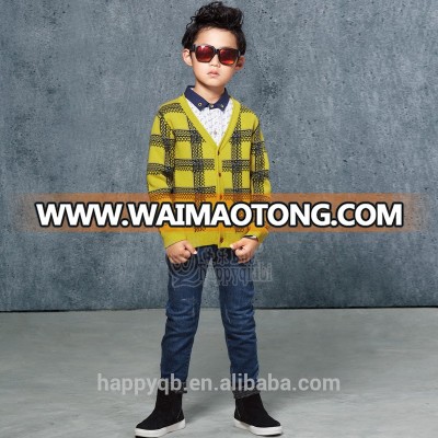 Ydm Hot Sell Winter Cotton Denim Kids Pants Jean Baby Cotton Thicken Boys Jogger Pants Kid Jeans Boys Trousers